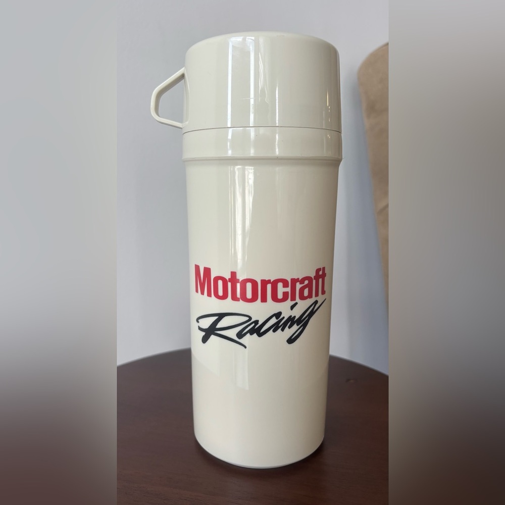 Ford Motorcraft Racing Vintage Aladdin Thermos